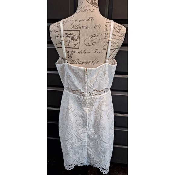 EUC Lilly Pulitzer Risette Lace Dress/Pre-owned, Size 10 - Picture 5 of 9